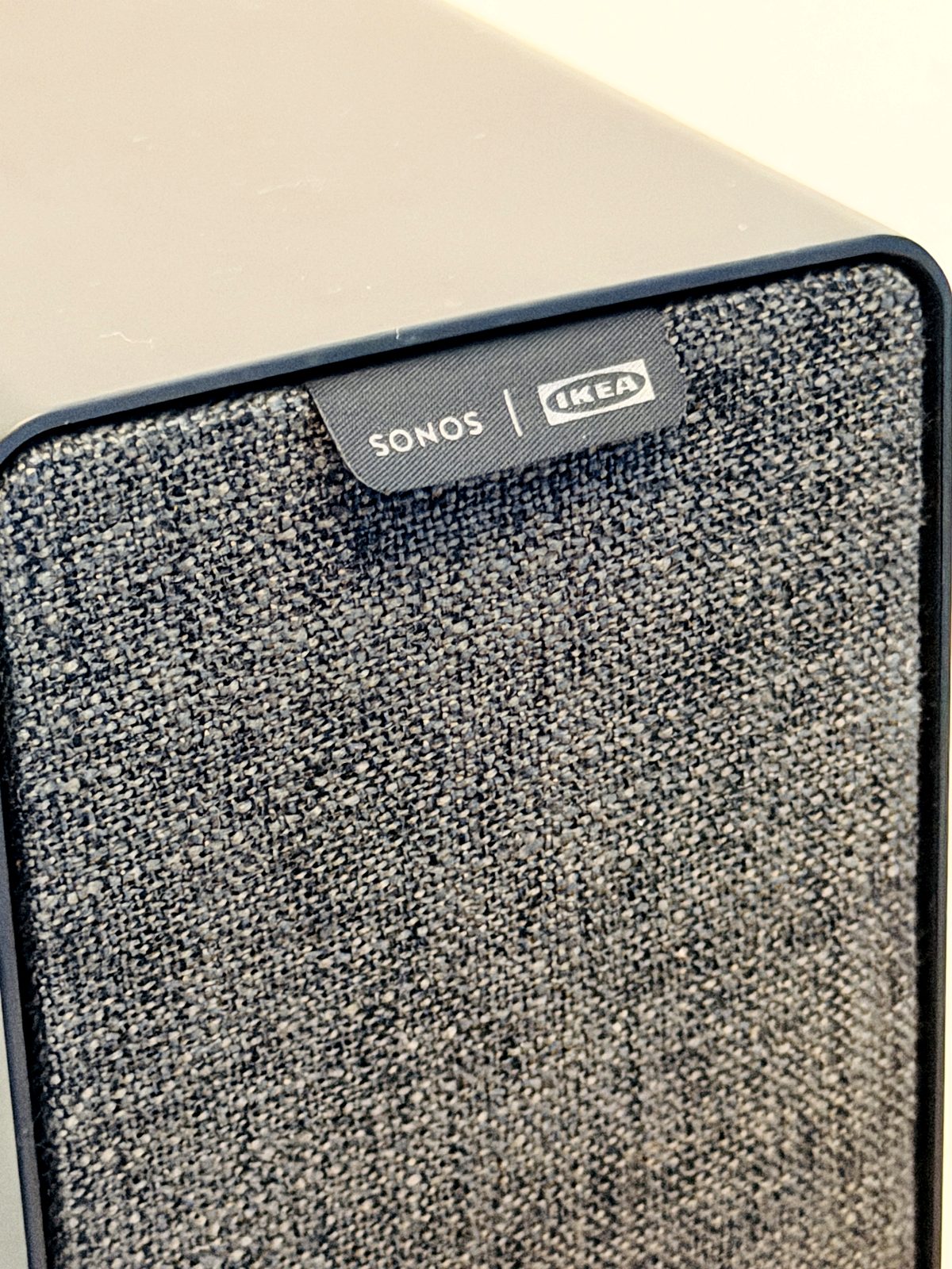 Close-up of the IKEA Sonos Symfonisk Gen 2 Bookshelf speakers